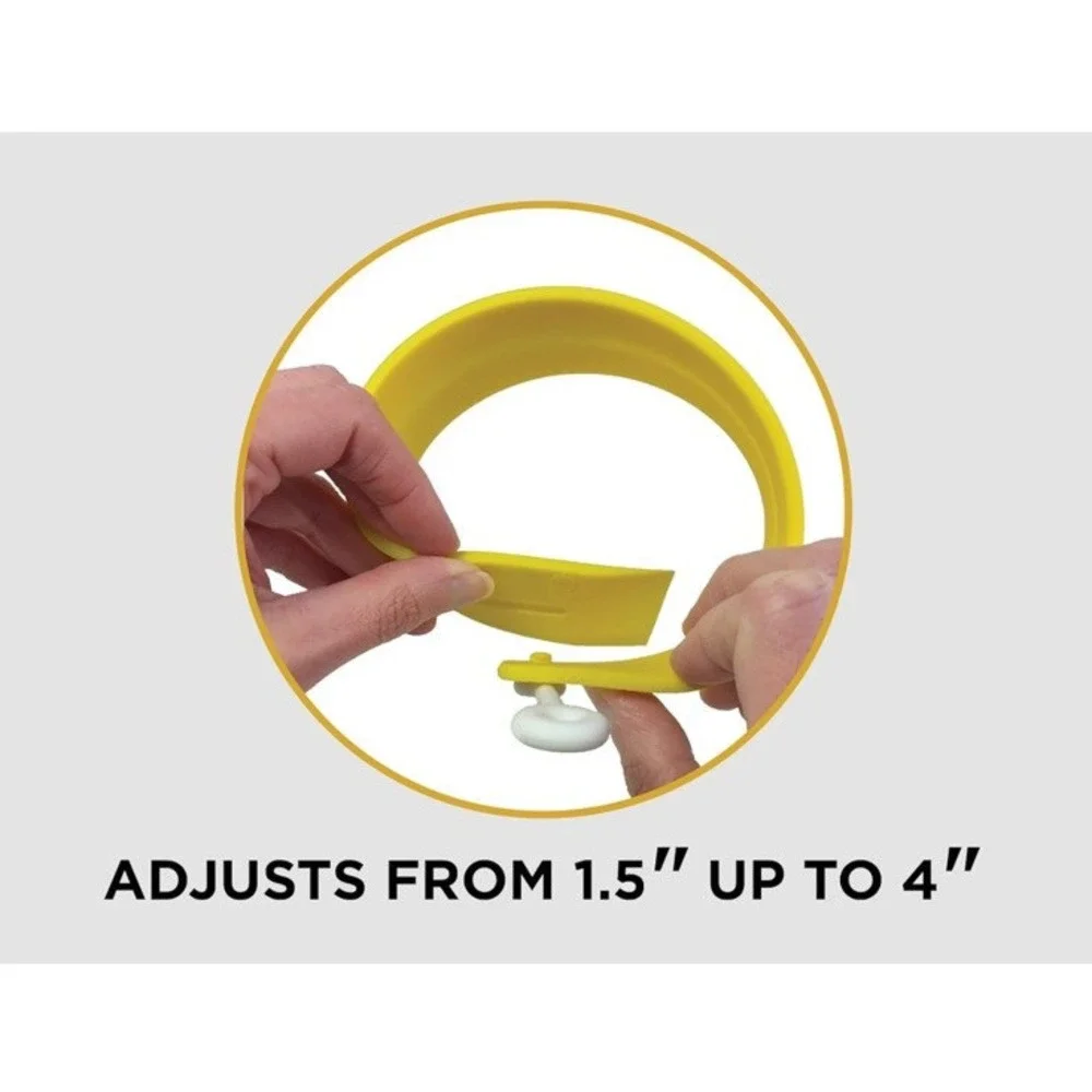 EggXact Ring Adjustable Silicone Egg Ring For Baking, Molding,‎ And Presenting.
